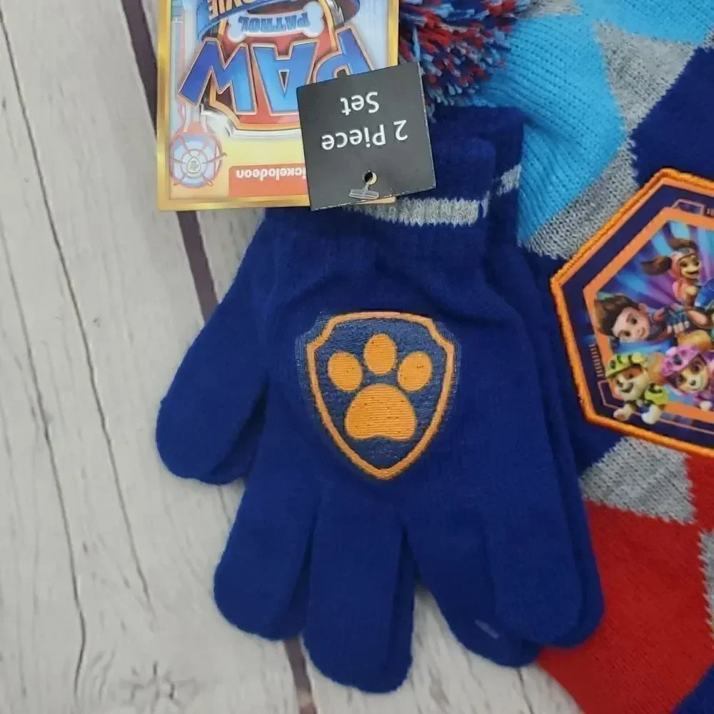 Berkshire Little Kids Paw Patrol Hat & Gloves Set